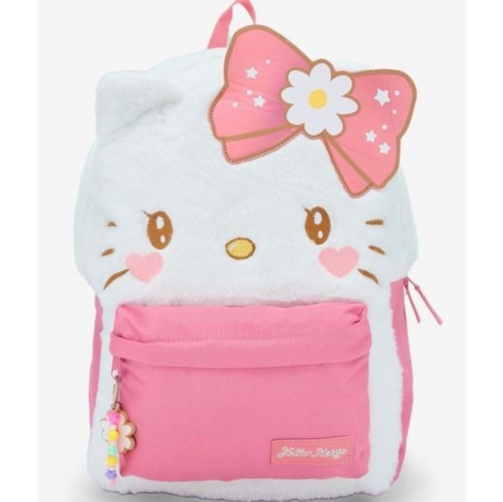 Kawaii Hello Kitty Plush Backpack